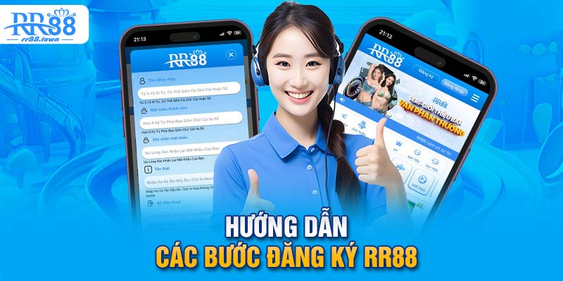 Hướng dẫn đăng ký hội viên tại RR88