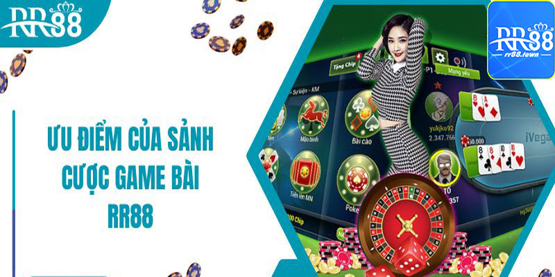 Ưu điểm game bài RR88